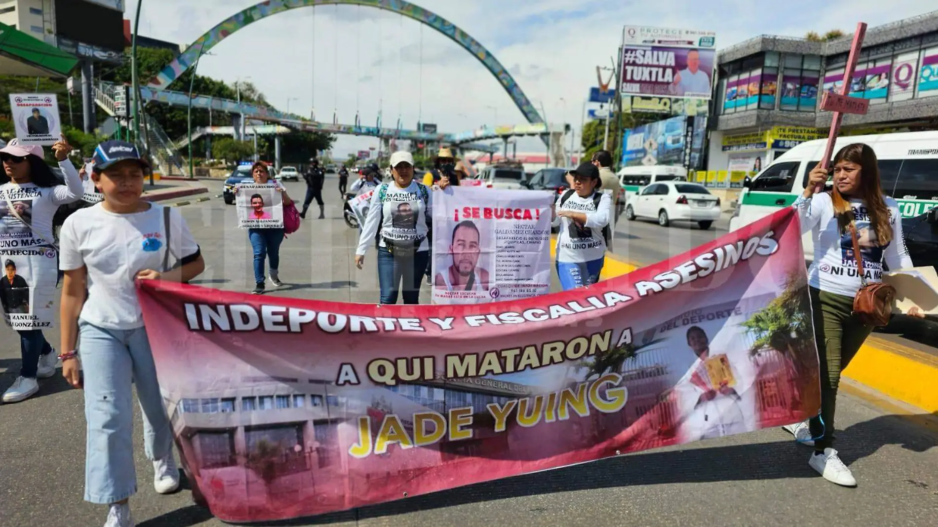 Marcha Tuxtla Gutiérrez